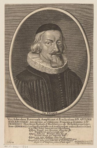 Portrait of Anton Heilbrunner