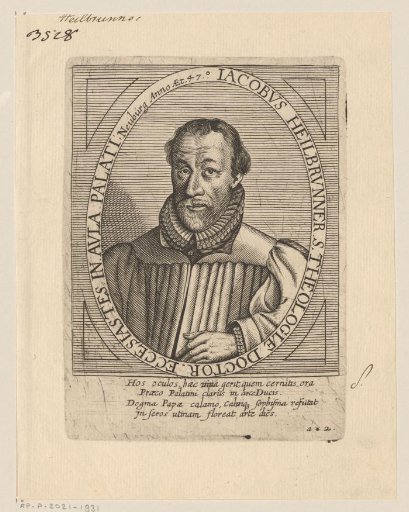Portrait of Jakob Heilbrunner