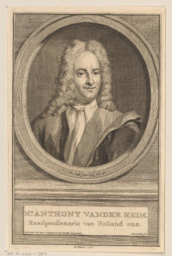 Portrait of Anthony van der Heim