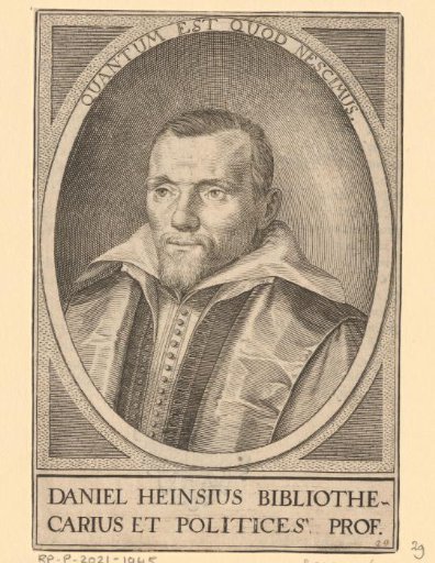 Portrait of Daniel Heinsius