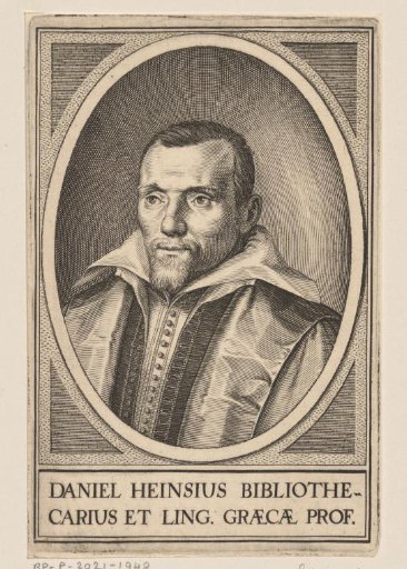 Portrait of Daniël Heinsius