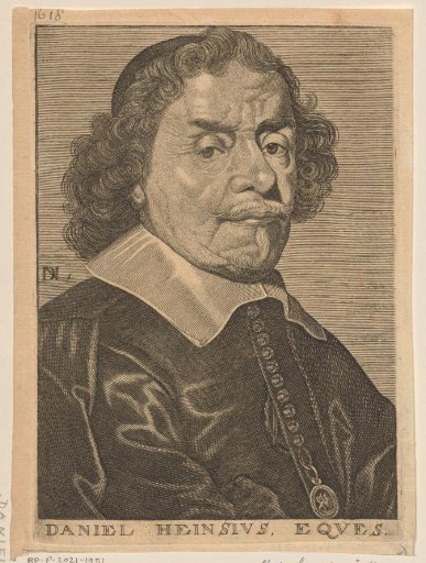 Portrait of Daniël Heinsius