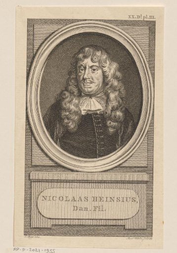 Portrait of Nicolaas Heinsius