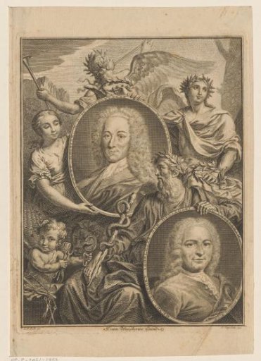 Portraits of Lorenz Heister and Hendrik Ulhoorn