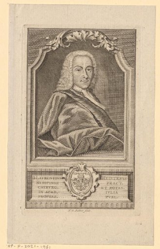 Portrait of Lorenz Heister