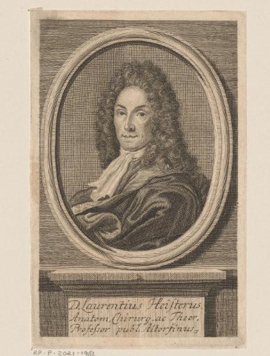Portrait of Lorenz Heister
