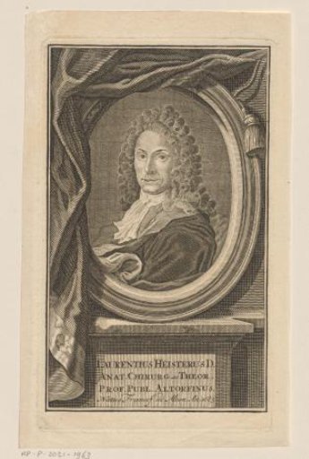 Portrait of Lorenz Heister