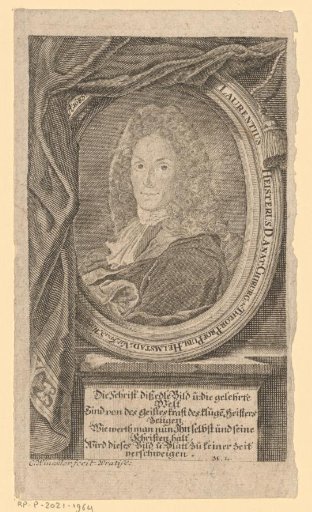 Portrait of Lorenz Heister