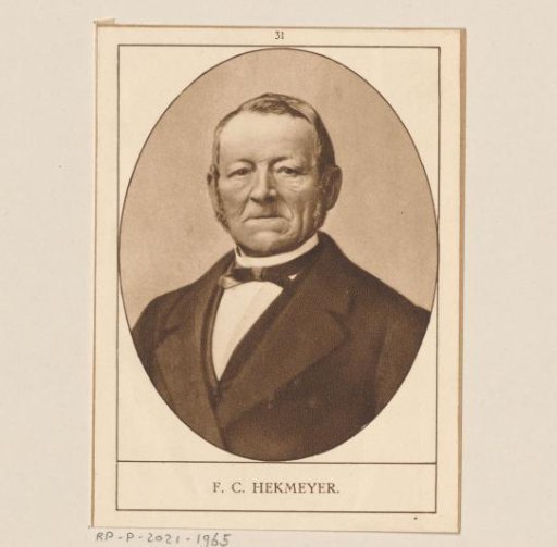 Portrait of Franciscus Cornelis Hekmeyer
