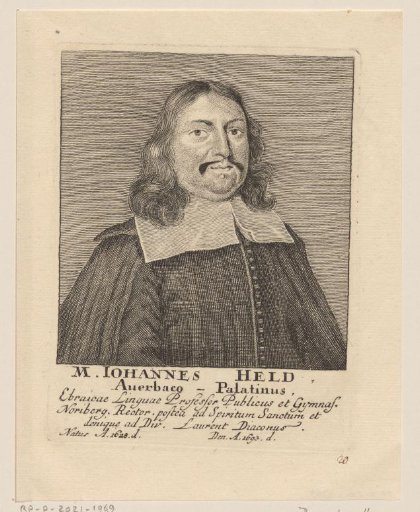 Portrait of Johann Held