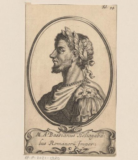 Portrait of Emperor Elagabalus