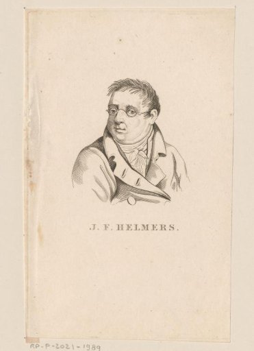 Portrait of Jan Frederik Helmers