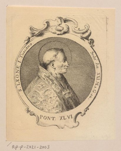 Portrait of Pope Leo I