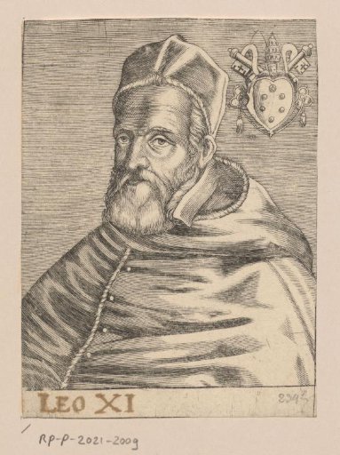 Portrait of Pope Leo XI