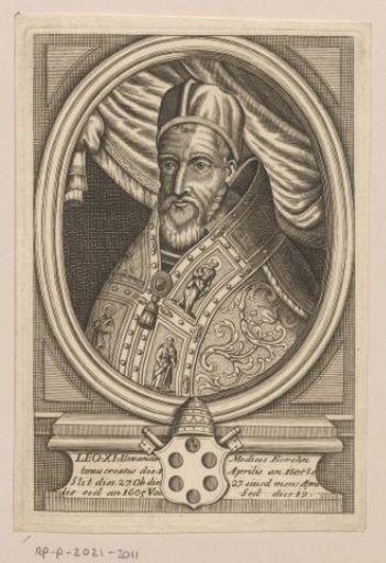 Portrait of Pope Leo XI