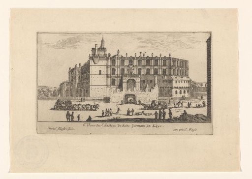 View of the Château of Saint-Germain-en-Laye