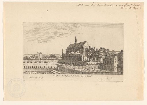 View of the church of Saint-Bernard