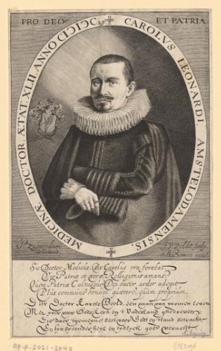 Portrait of Carolus Leonardi at the age of 42