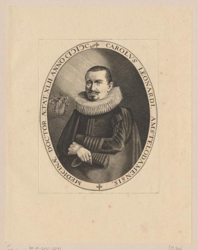 Portrait of Carolus Leonardi at the age of 42