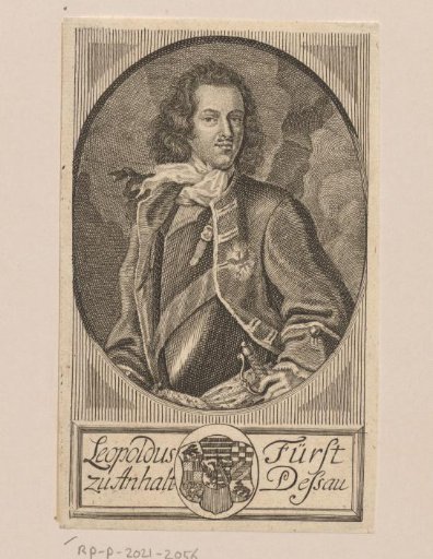 Portrait of Leopold I of Anhalt-Dessau