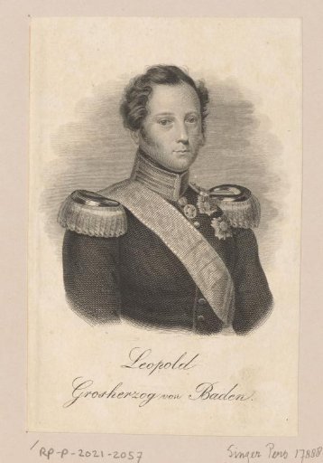 Portrait of Leopold of Baden
