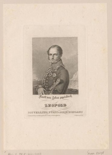 Portrait of Leopold I of Belgium as King of Greece