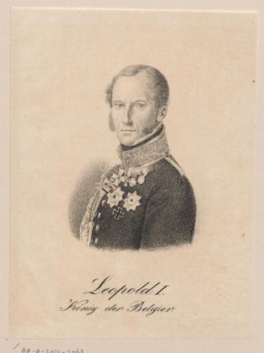 Portrait of Leopold I of Belgium