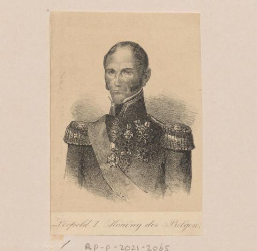Portrait of Leopold I of Belgium