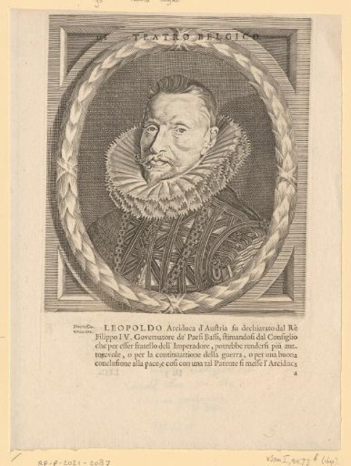 Portrait of Albert of Austria, so-called Leopold William of Austria