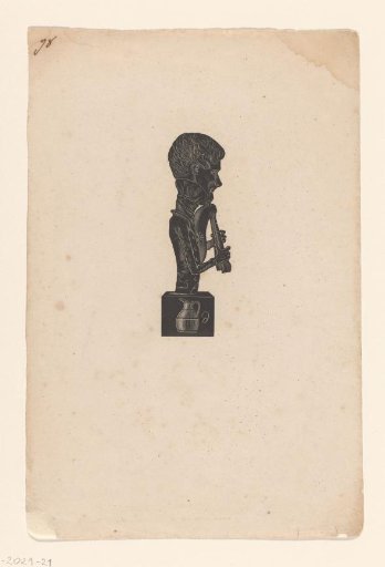 Caricature portrait of Henri Brod