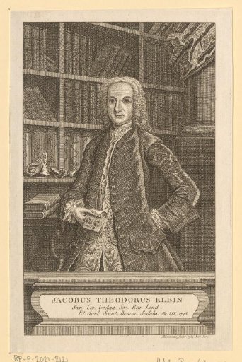 Portrait of Jacob Theodor Klein