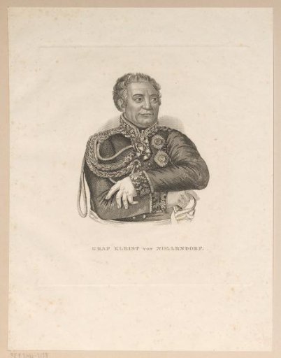 Portrait of Friedrich Heinrich Ferdinand Emil Kleist von Nollendorf