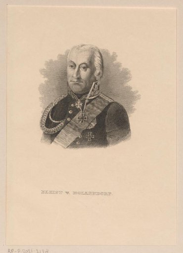 Portrait of Friedrich Heinrich Ferdinand Emil Kleist von Nollendorf