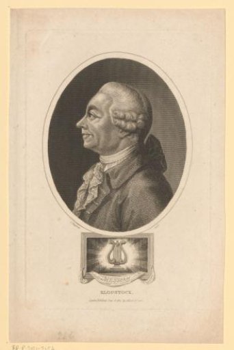 Portrait of Friedrich Gottlieb Klopstock