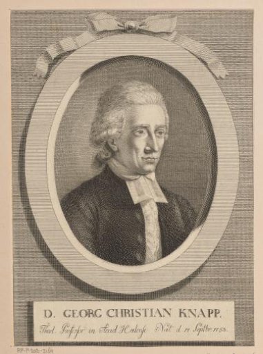 Portrait of Georg Christian Knapp