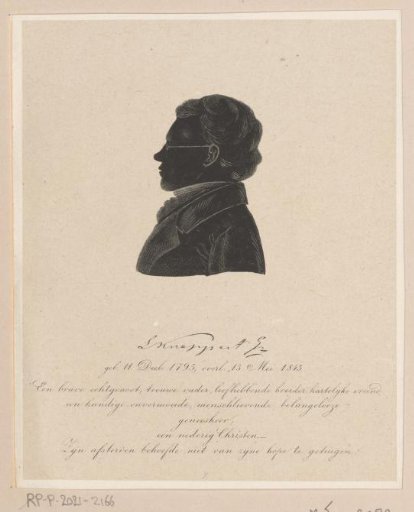 Portrait of Laurentius Knappert