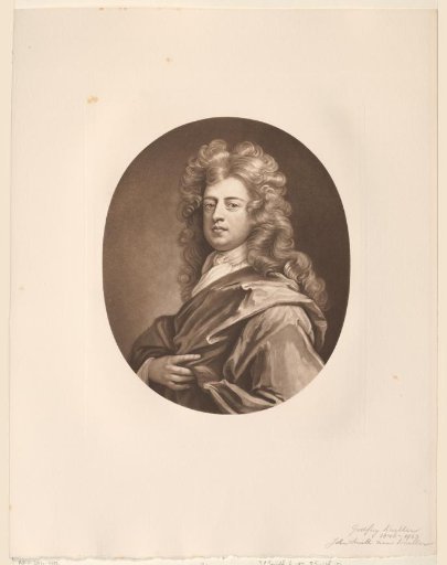 Portrait of Gottfried Kneller