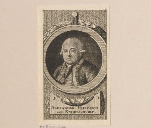 Portrait of Alexander von Knobelsdorff