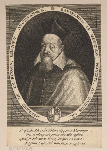 Portrait of Heinrich Knöringen, Bishop of Augsburg