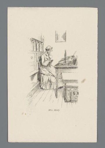 Illustrations from: Elizabeth Gaskell, Cranford, 1891