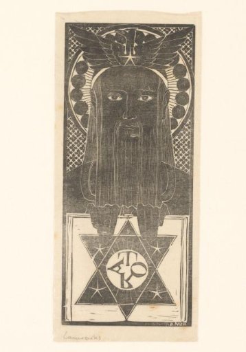 Man with Beard and Six-Pointed Star