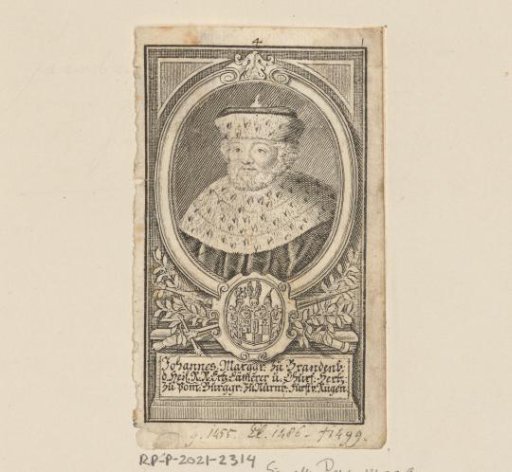Portrait of Johann Cicero of Brandenburg