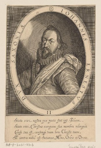 Portrait of Johann Ernst II, Duke of Saxe-Weimar