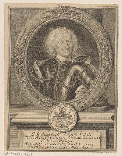 Portrait of Johann Ernst III, Duke of Saxe-Coburg-Saalfeld