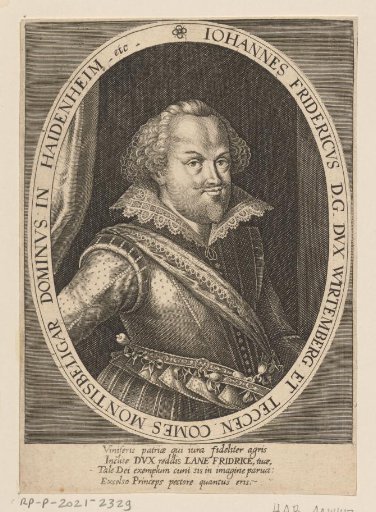 Portrait of John Frederick of Württemberg