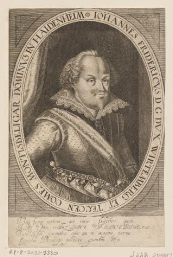 Portrait of John Frederick of Württemberg