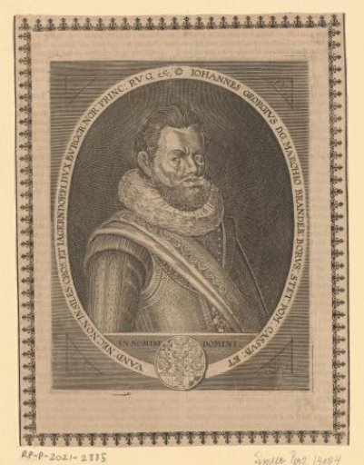 Portrait of Count Johann Georg von Brandenburg
