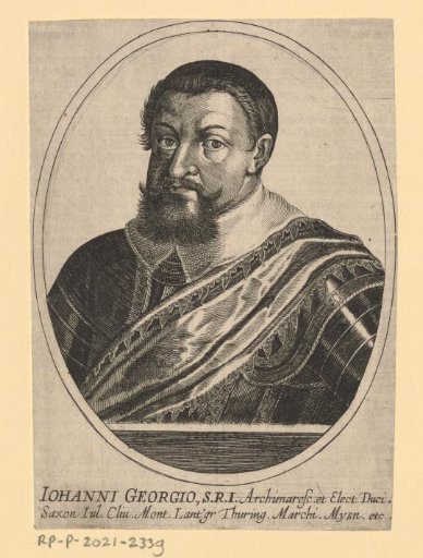 Portrait of Johann George I of Saxony