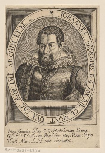 Portrait of Johann George I of Saxony