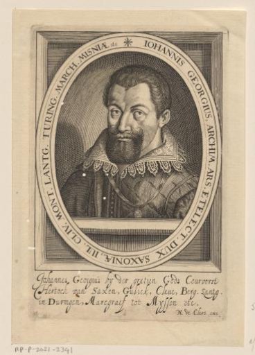 Portrait of Johann George I of Saxony
